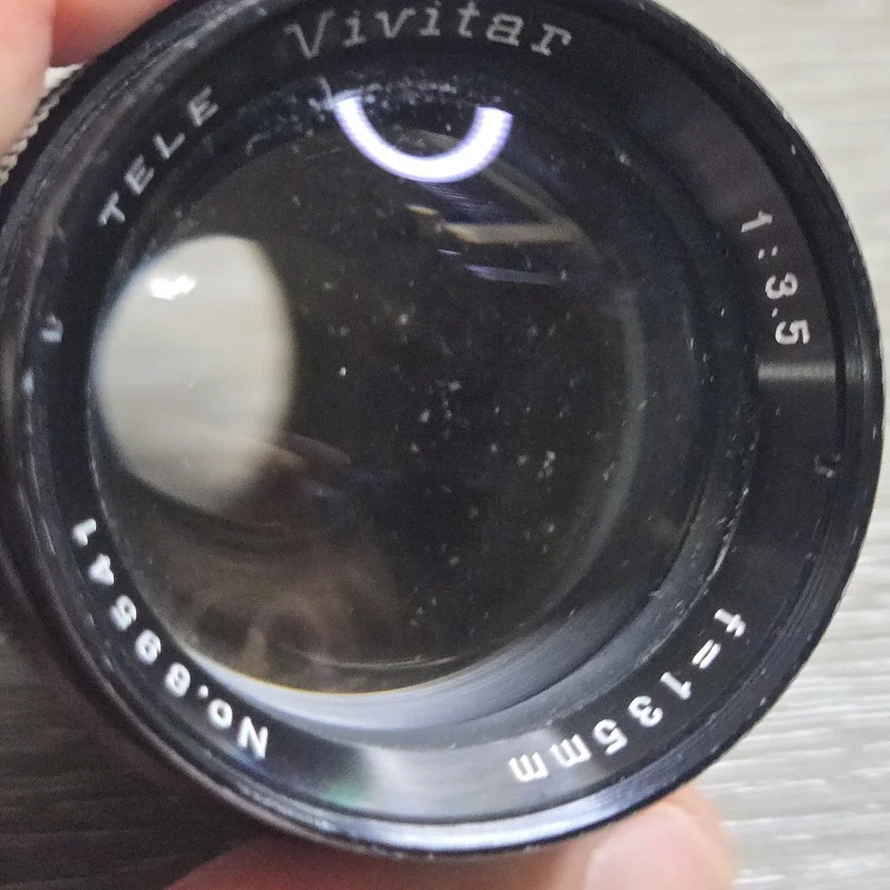 Vivitar Auto Tele-Zoom 55-135mm f/3.5 Screw Mount‎ Auto Telephoto Lens No 69541
